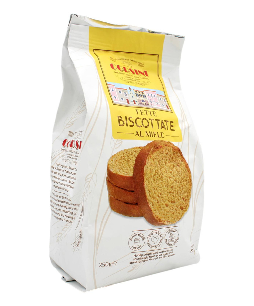 CORSINI FETTE BISCOTTATE AL MIELE 250 GR