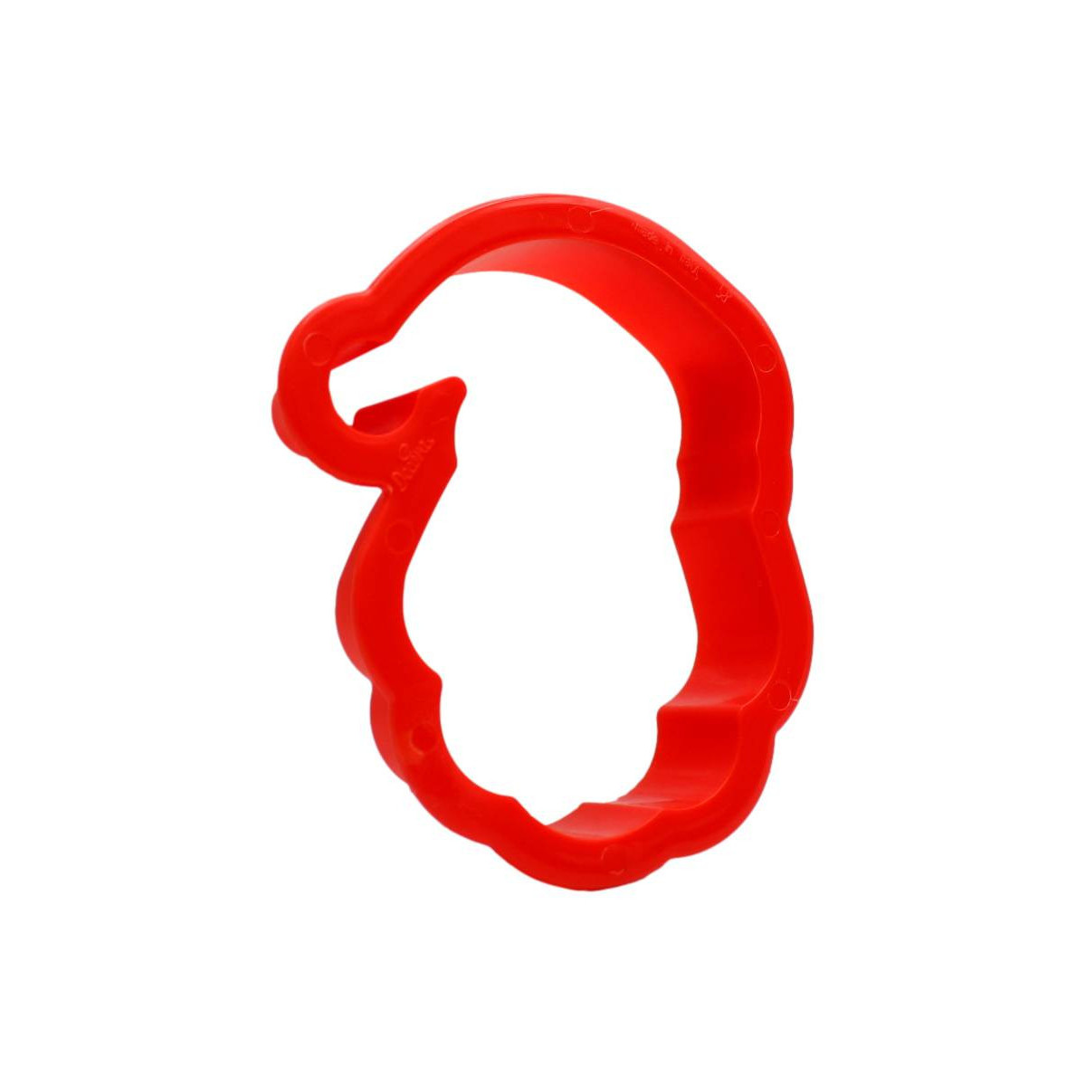 DECORA TAGLIAPASTA IN PLASTICA BABBO NATALE 8.5X6X2 CM 1 PZ