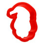 DECORA TAGLIAPASTA IN PLASTICA BABBO NATALE 8.5X6X2 CM 1 PZ