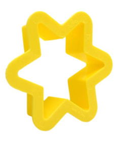 DECORA TAGLIAPASTA IN PLASTICA STELLA 6.5X6.5X2 CM 1 PZ