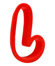 DECORA TAGLIAPASTA IN PLASTICA CANDY CANE 8.5X5X2 CM 1 PZ