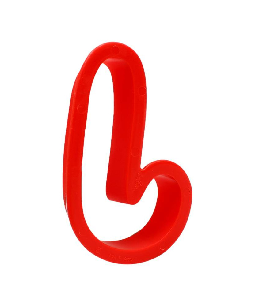 DECORA TAGLIAPASTA IN PLASTICA CANDY CANE 8.5X5X2 CM 1 PZ