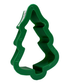 DECORA TAGLIAPASTA IN PLASTICA ALBERO DI NATALE 8X4.5X2 CM 1 PZ