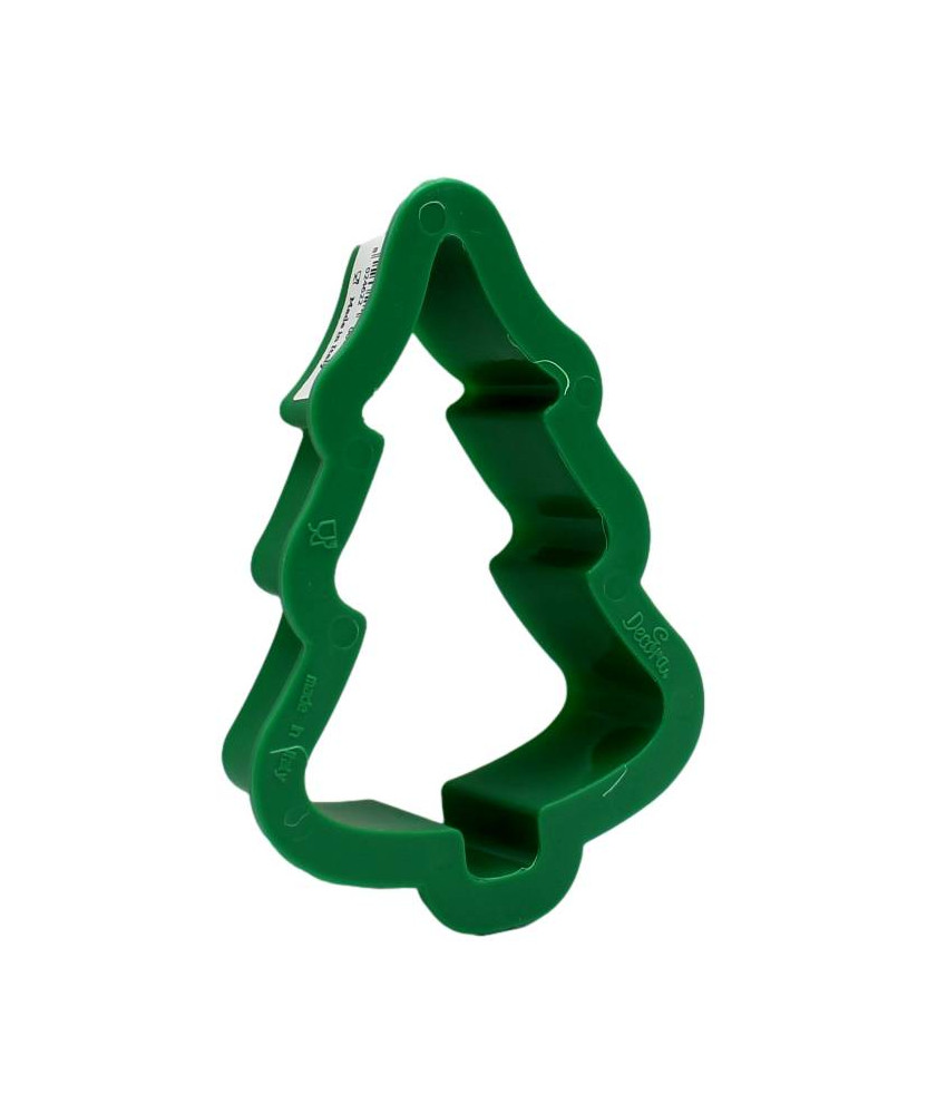 DECORA TAGLIAPASTA IN PLASTICA ALBERO DI NATALE 8X4.5X2 CM 1 PZ