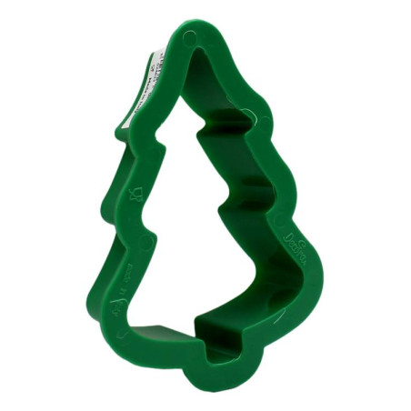 DECORA TAGLIAPASTA IN PLASTICA ALBERO DI NATALE 8X4.5X2 CM 1 PZ