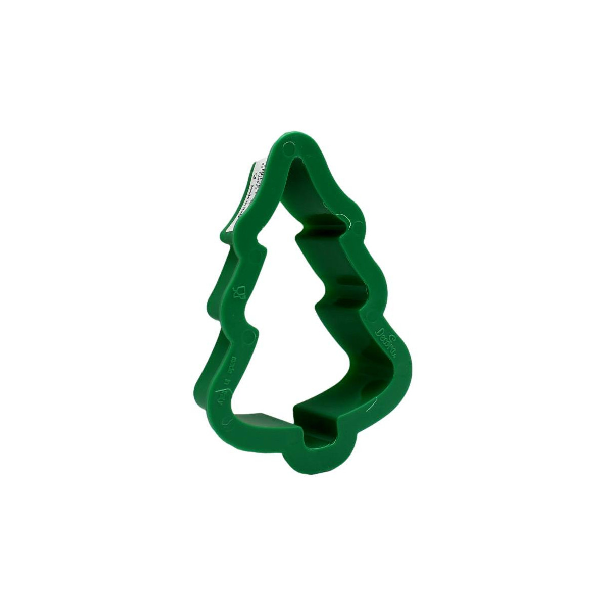 DECORA TAGLIAPASTA IN PLASTICA ALBERO DI NATALE 8X4.5X2 CM 1 PZ