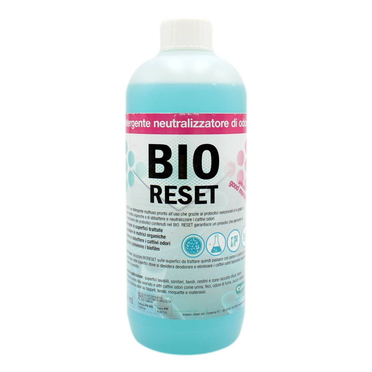 ESSECI BIO RESET DETERGENTE NEUTRALIZZATORE DI ODORI 500 ML