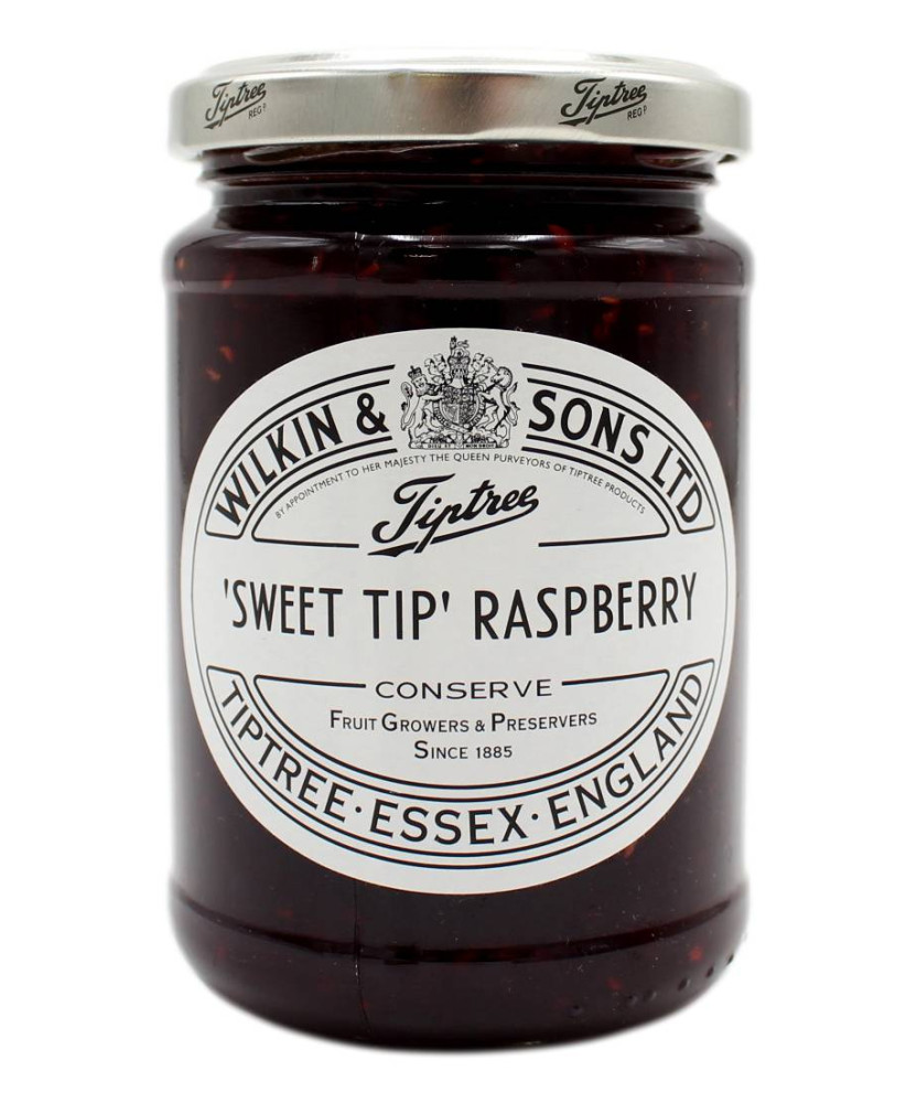 WILKIN & SONS LTD "SWEET TIP" RASPBERRY CONFETTURA EXTRA DI LAMPONI 340 GR