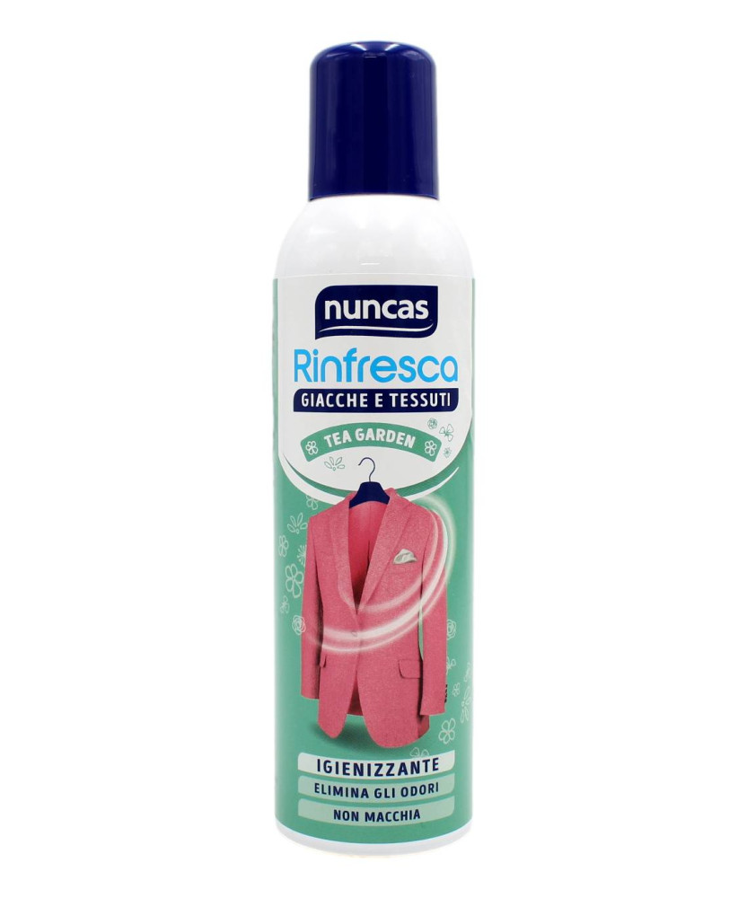 NUNCAS RINFRESCA GIACCHE E TESSUTI TEA GARDEN 250 ML