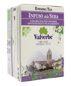 VALVERBE INFUSO DELLA SERA INTEGRATORE ALIMENTARE ERBORISTICO 20 FILTRI 20 GR