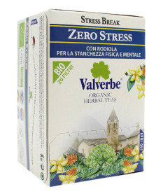 VALVERBE ZERO STRESS INTEGRATORE ALIMENTARE A BASE DI PIANTE OFFICINALI 20 FILTRI 30 GR