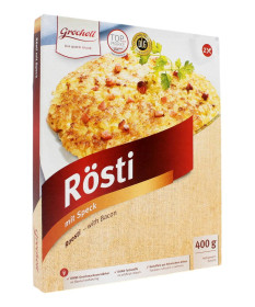 GROCHOLL ROSTI DI PATATE CON BACON 400 GR