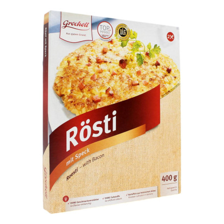 GROCHOLL ROSTI DI PATATE CON BACON 400 GR