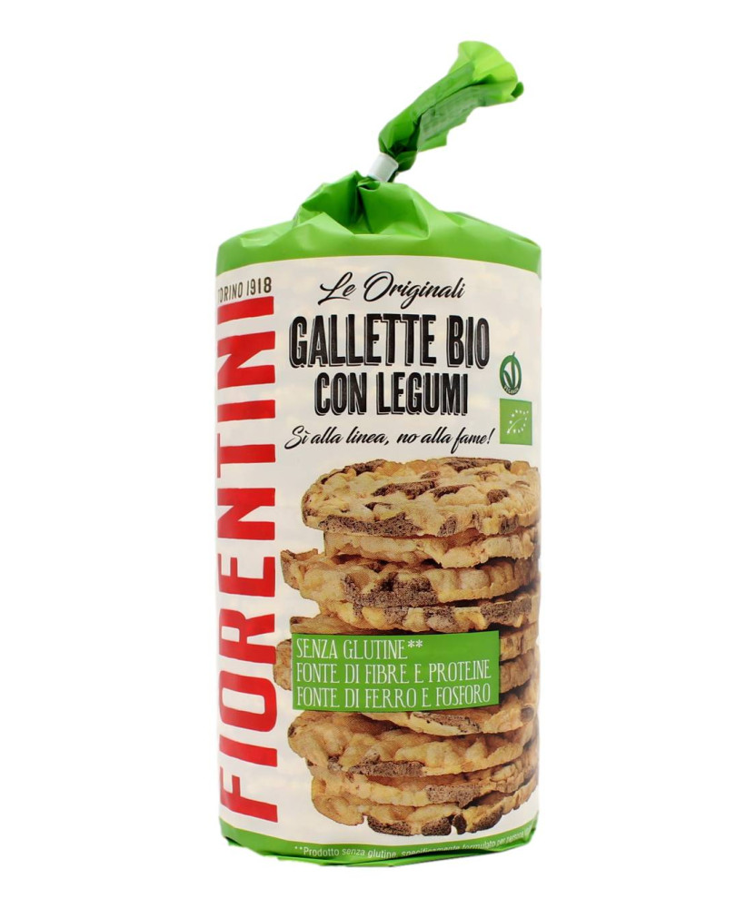 FIORENTINI GALLETTE BIO CON LEGUMI 120 GR