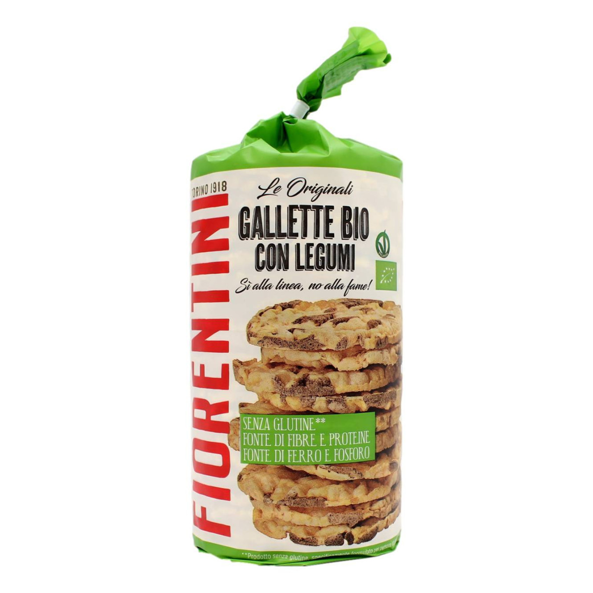 FIORENTINI GALLETTE BIO CON LEGUMI 120 GR