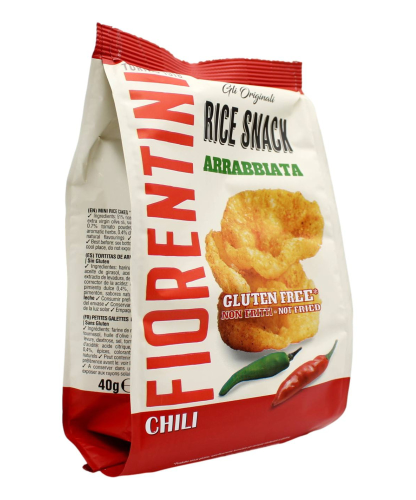 FIORENTINI RICE SNACK ALL'ARRABBIATA 40 GR
