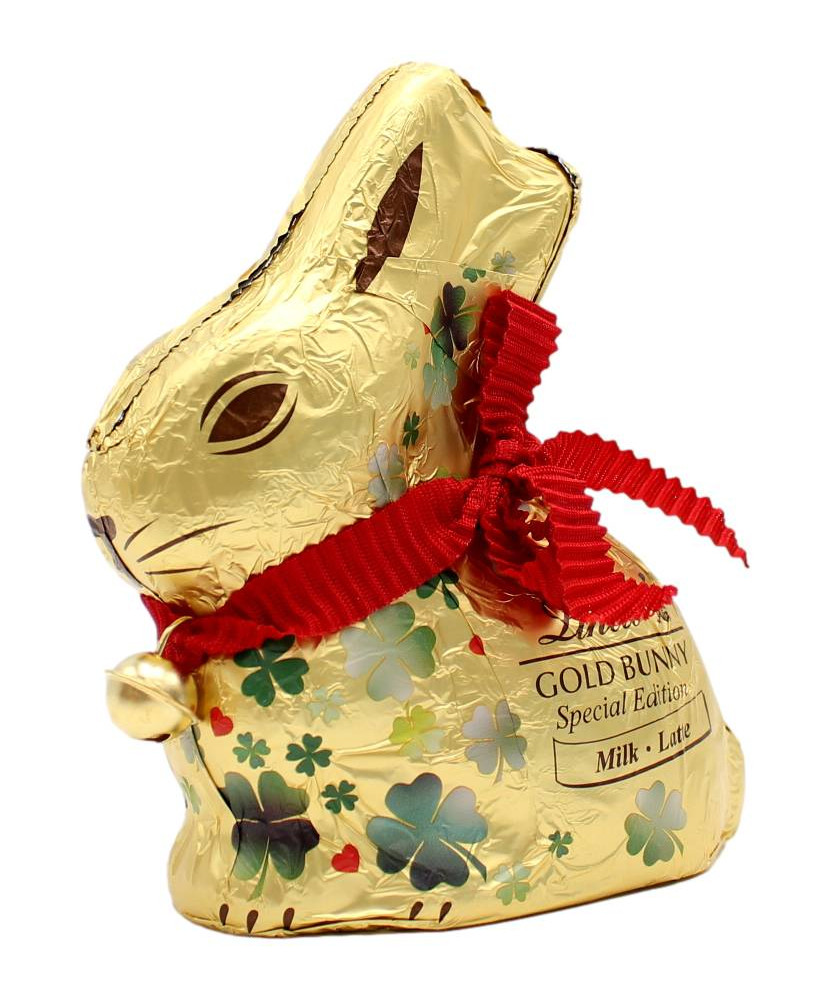 LINDT GOLD BUNNY SPECIAL EDITION QUADRIFOGLIO AL LATTE 100 GR