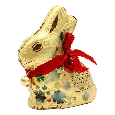 LINDT GOLD BUNNY SPECIAL EDITION QUADRIFOGLIO AL LATTE 100 GR