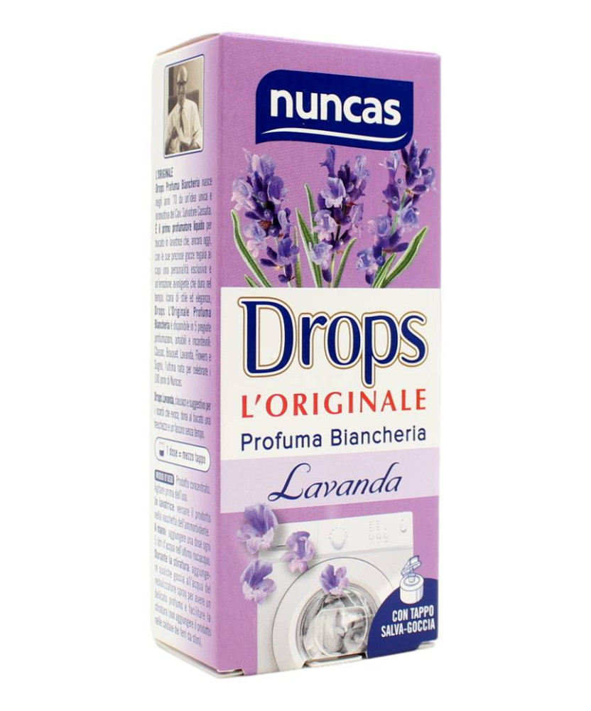 NUNCAS DROPS L'ORIGINALE PROFUMA BIANCHERIA LAVANDA 100 ML