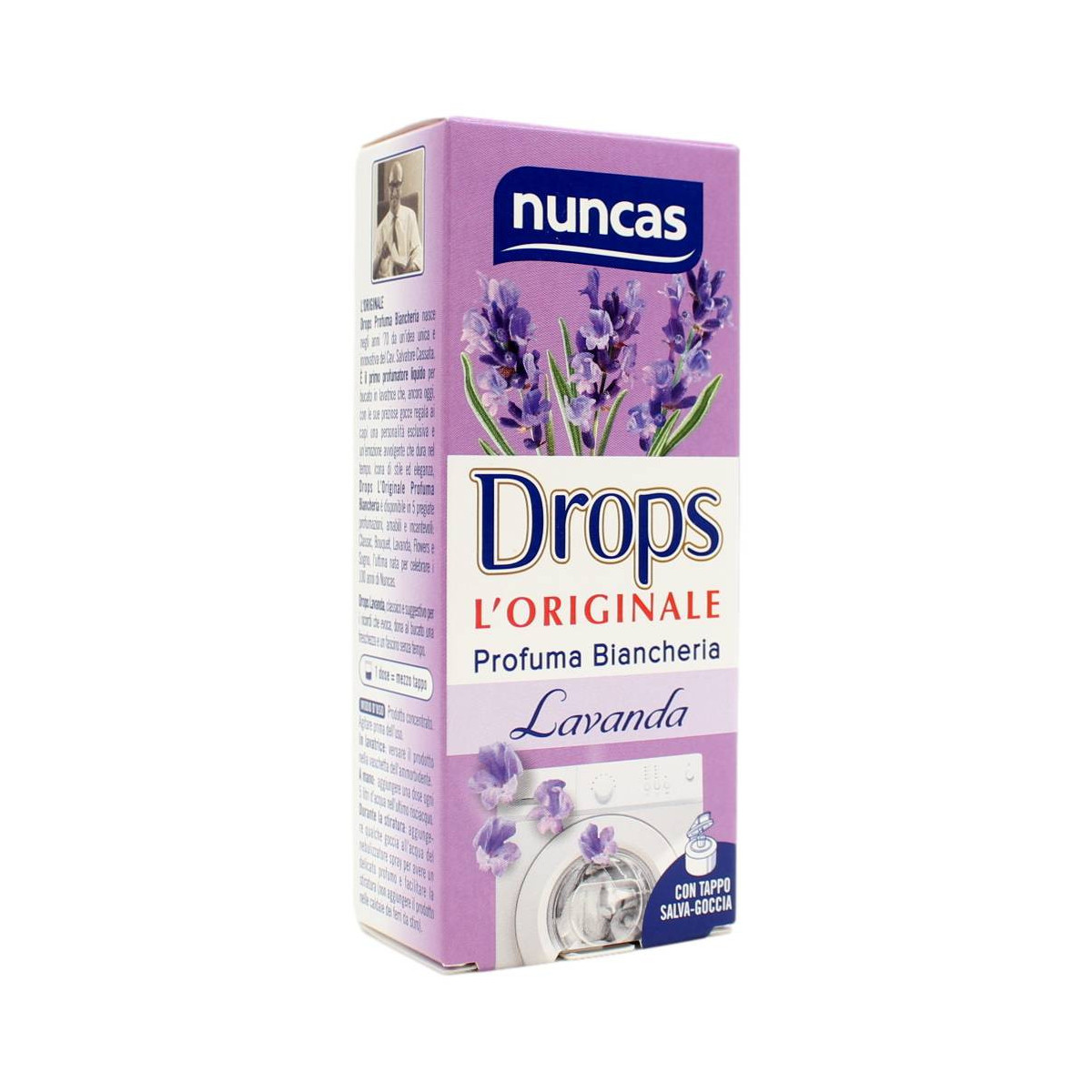 NUNCAS DROPS L'ORIGINALE PROFUMA BIANCHERIA LAVANDA 100 ML