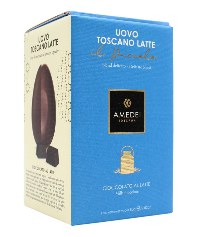 AMEDEI "IL PICCOLO" UOVO AL LATTE 80 GR