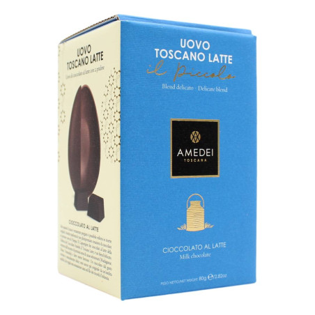 AMEDEI "IL PICCOLO" UOVO AL LATTE 80 GR