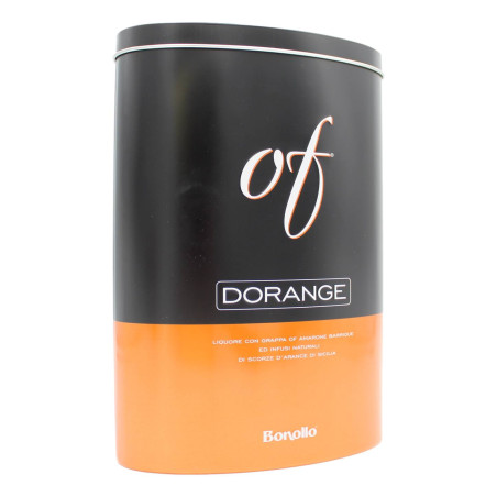 BONOLLO OF DORANGE LIQUORE CON GRAPPA OF AMARONE BARRIQUE ED INFUSI NATURALI DI SCORZE D'ARANCE DI SICILIA 700 ML
