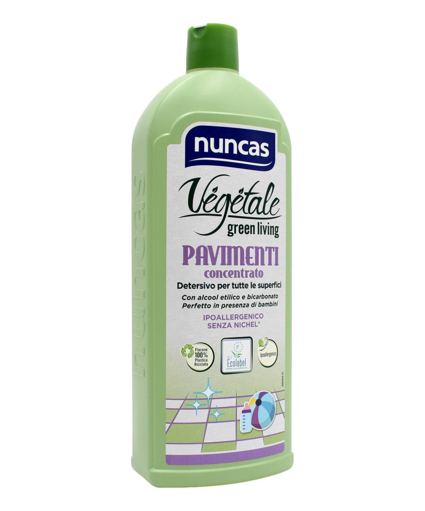 NUNCAS VEGETALE GREEN LIVING PAVIMENTI CONCENTRATO 1 LT
