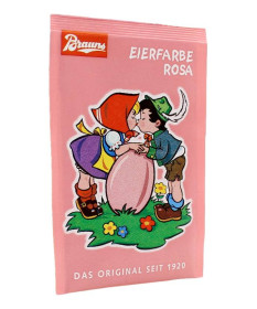 BRAUNS COLORANTE PER UOVA IN POLVERE ROSA 2 GR