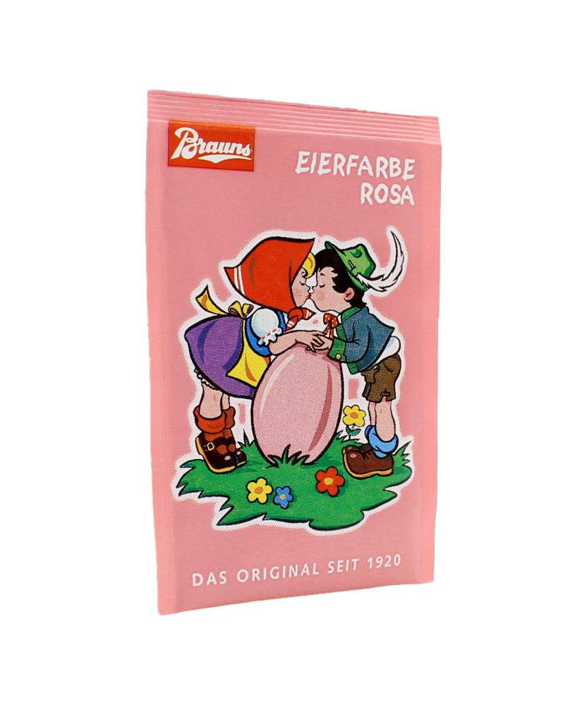 BRAUNS COLORANTE PER UOVA IN POLVERE ROSA 2 GR