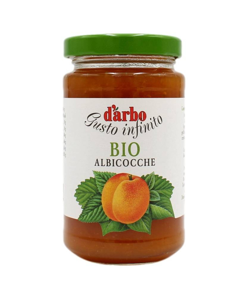 D'ARBO CONFETTURA EXTRA BIOLOGICA DI ALBICOCCHE 260 GR
