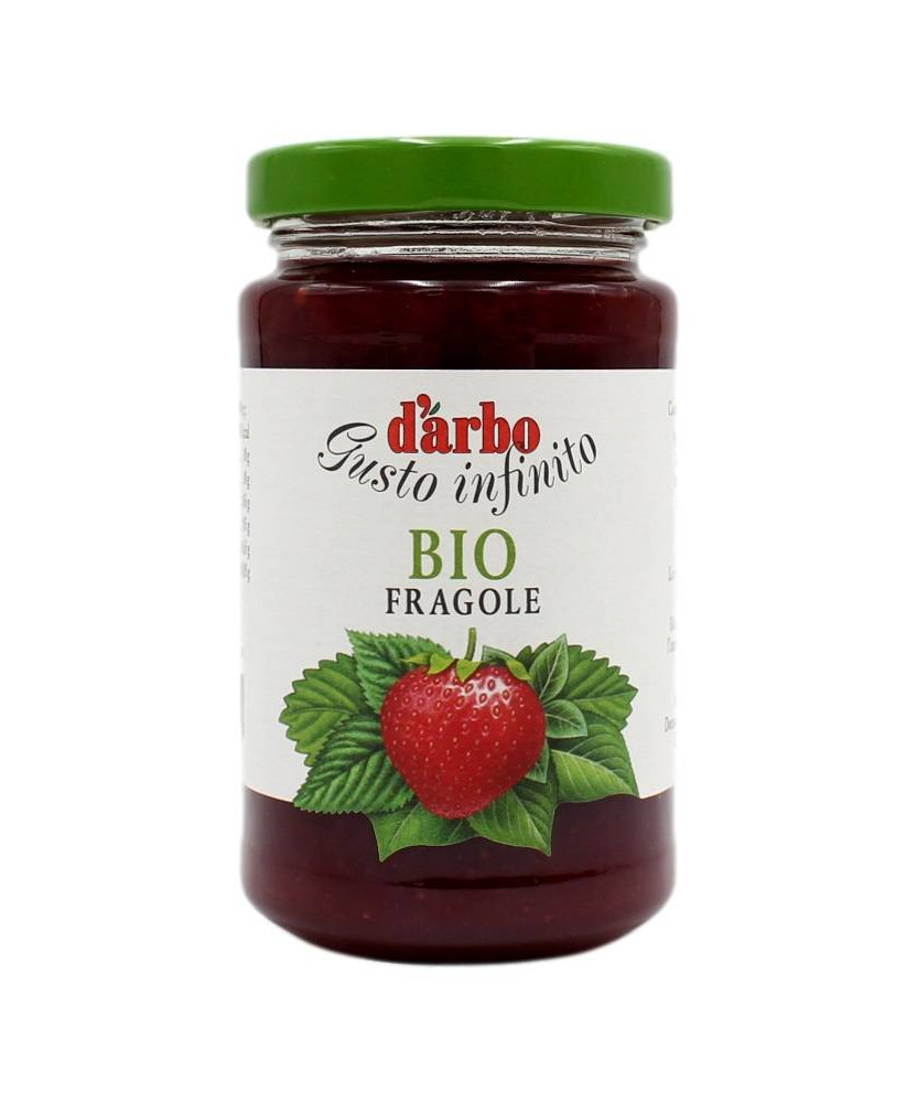 D'ARBO CONFETTURA EXTRA BIOLOGICA DI FRAGOLE 260 GR