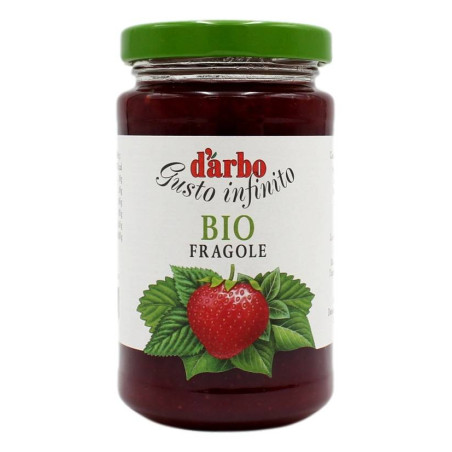 D'ARBO CONFETTURA EXTRA BIOLOGICA DI FRAGOLE 260 GR