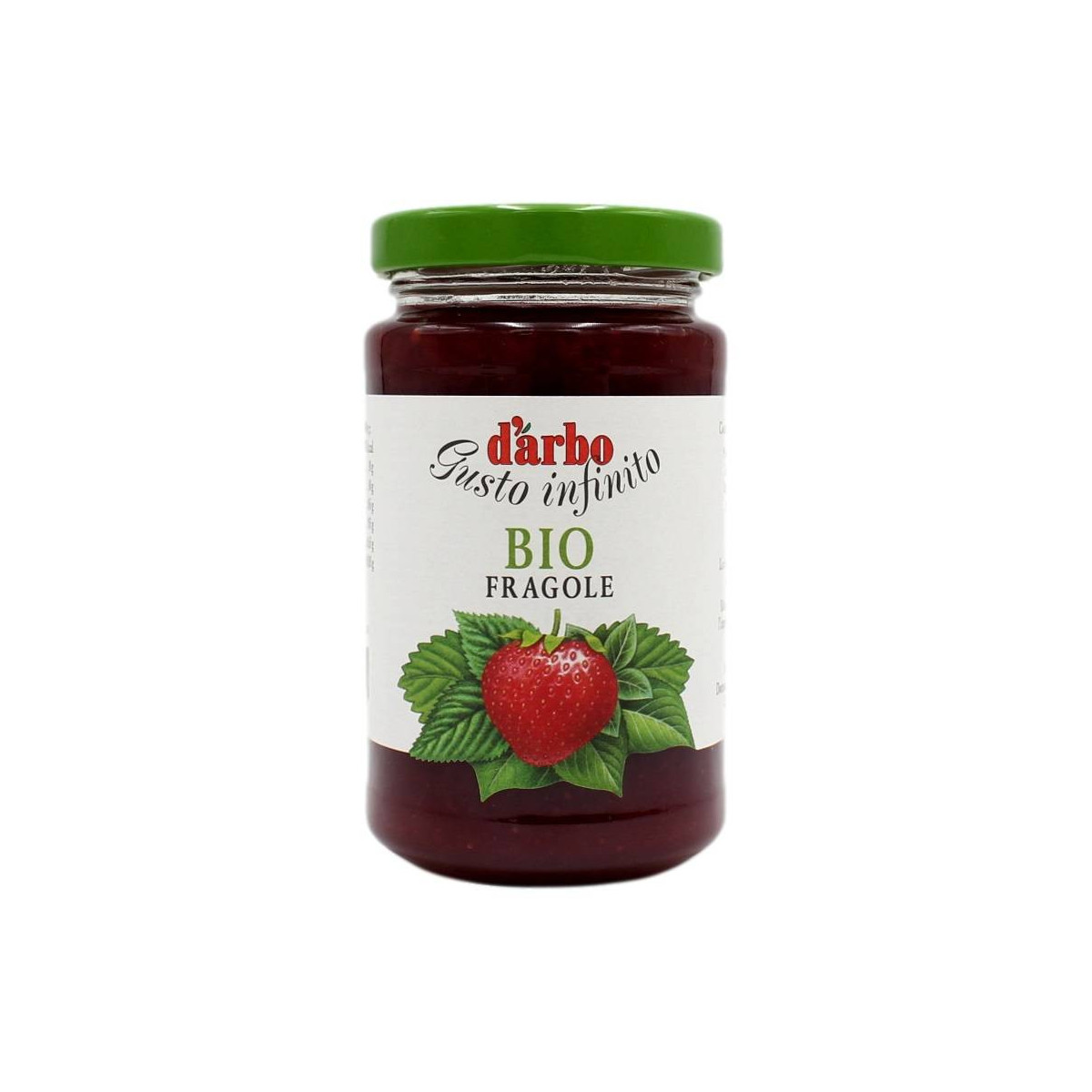 D'ARBO CONFETTURA EXTRA BIOLOGICA DI FRAGOLE 260 GR