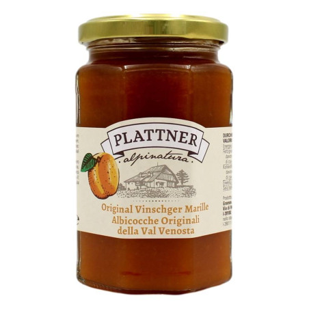 PLATTNER CONFETTURA DI ALBICOCCHE ORIGINALI DELLA VAL VENOSTA 330 GR