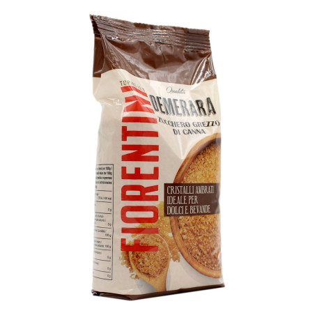 FIORENTINI DEMERARA ZUCCHERO GREZZO DI CANNA 500 GR