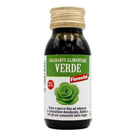 FIORENTINI COLORANTE ALIMENTARE LIQUIDO VERDE 60 ML