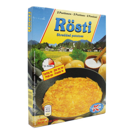 DR. WILLI KNOLL ROSTI DI PATATE 2 PORZIONI 400 GR
