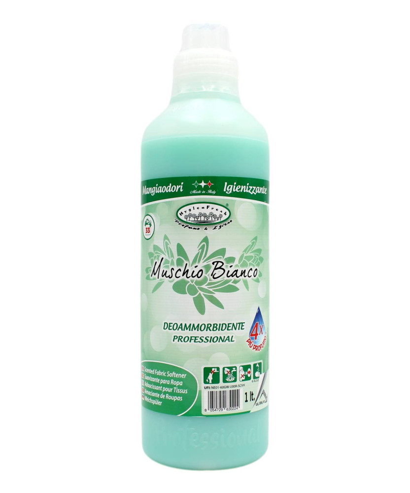 HYGIEN FRESH DEOAMMORBIDENTE PROFESSIONAL MUSCHIO BIANCO 1 LT