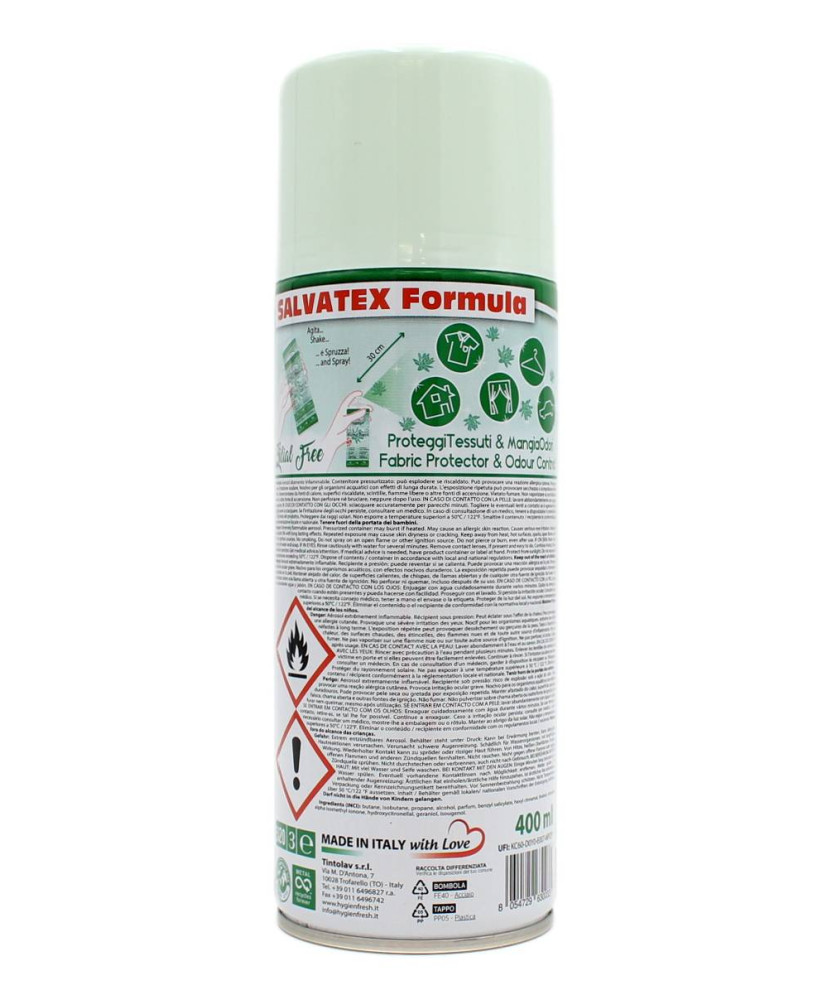 HYGIEN FRESH DEODORANTE SALVATESSUTI MUSCHIO BIANCO 400 ML