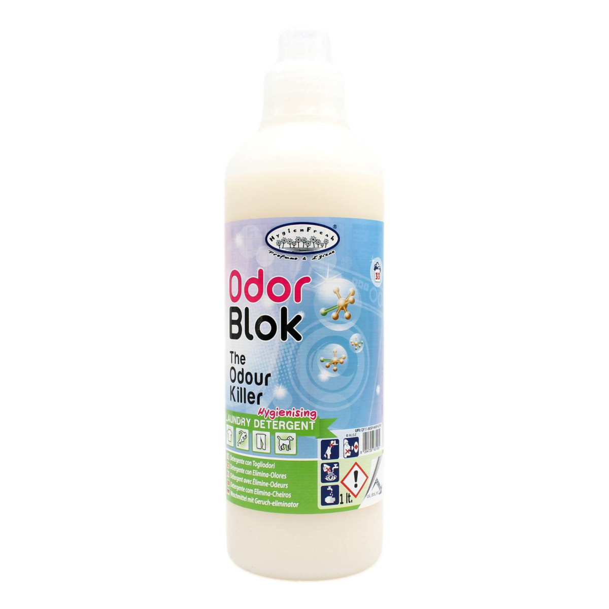 HYGIEN FRESH ODOR BLOK LAUNDRY DETERGENT 1 LT