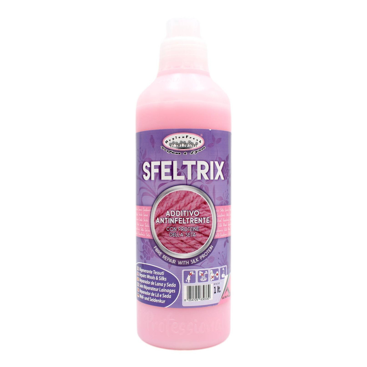 HYGIEN FRESH SFELTRIX ADDITIVO ANTINFELTRENTE CON PROTEINE DELLA SETA 1 LT