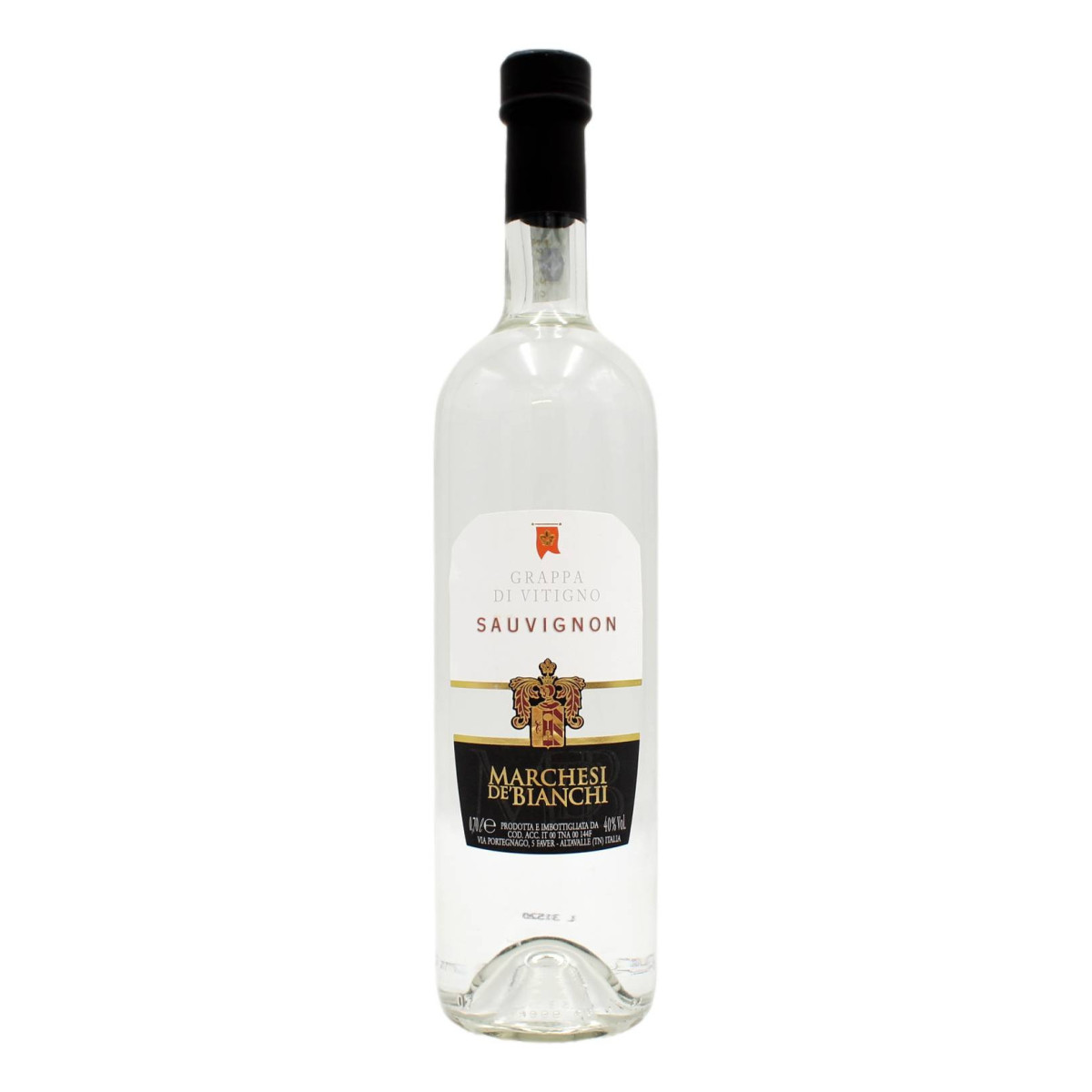 MARCHESI DE' BIANCHI GRAPPA DI VITIGNO SAUVIGNON 700 ML
