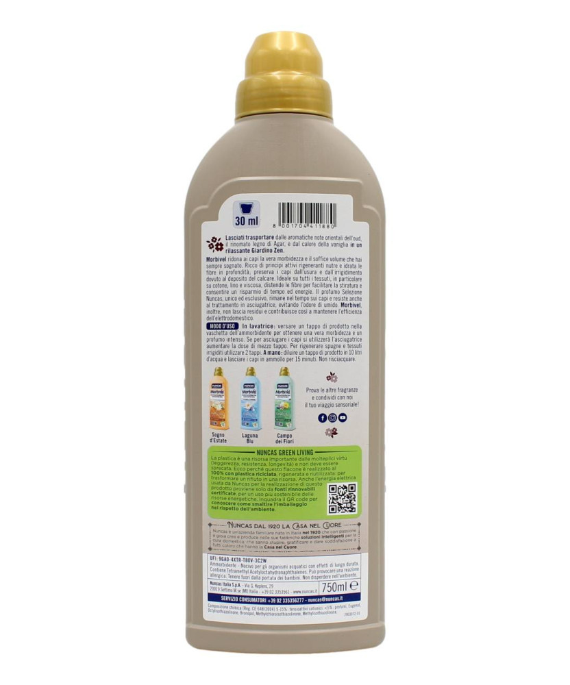 NUNCAS MORBIVEL AMMORBIDENTE CONCENTRATO GIARDINO ZEN 750 ML