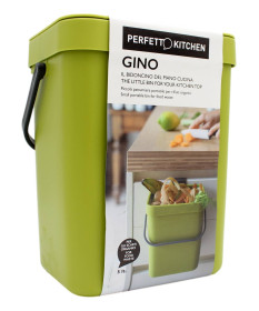 PERFETTO KITCHEN GINO IL BIDONCINO DEL PIANO CUCINA 5 LT COLOR MUSCHIO 1 PZ