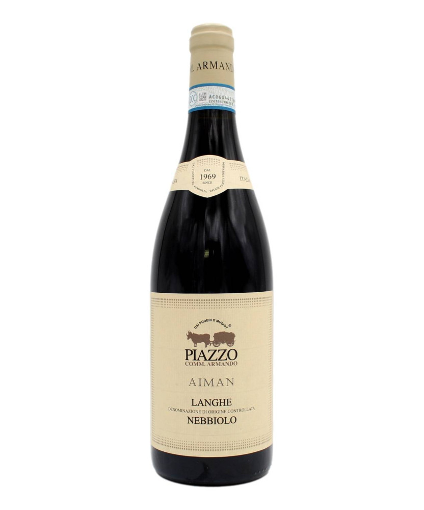 PIAZZO COMM. ARMANDO AIMAN LANGHE NEBBIOLO DOC 750 ML