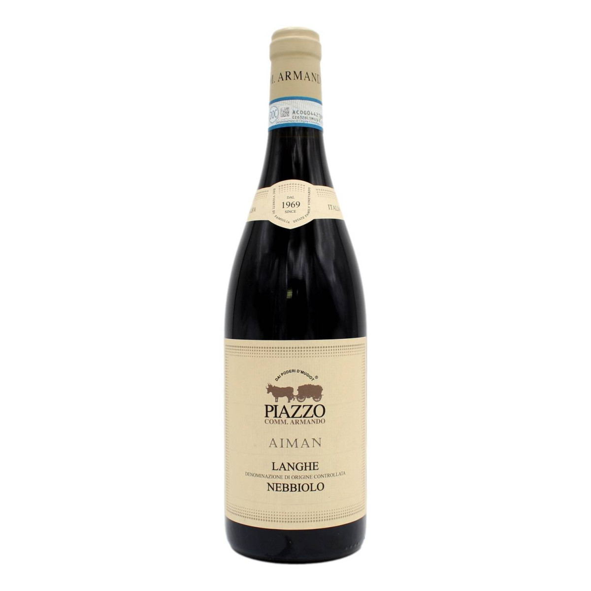 PIAZZO COMM. ARMANDO AIMAN LANGHE NEBBIOLO DOC 750 ML