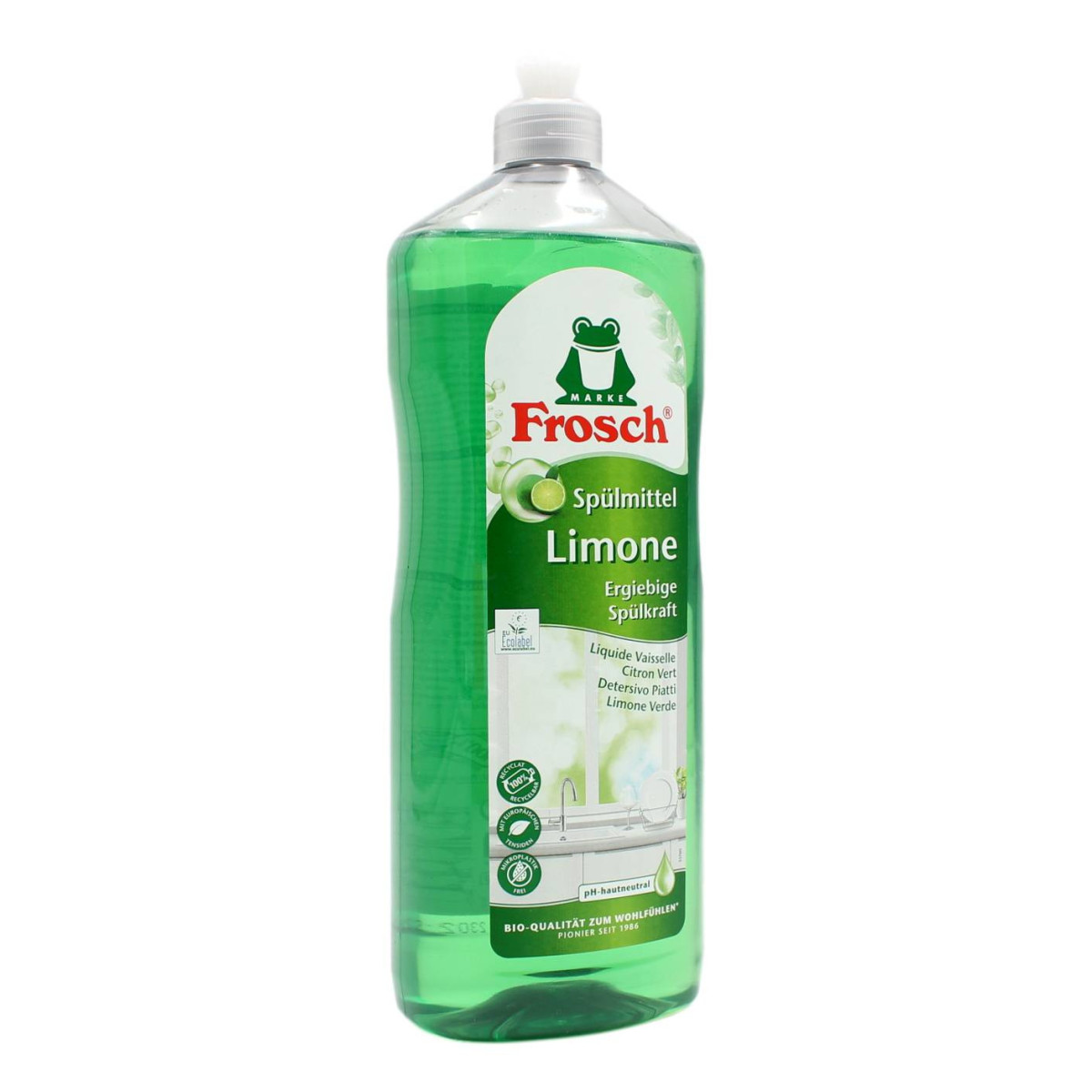 FROSCH DETERGENTE PER STOVIGLIE AL LIMONE VERDE 1 LT
