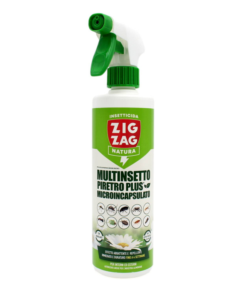 ZIG ZAG INSETTICIDA MULTINSETTO PIRETRO PLUS MICROINCAPSULATO 400 ML