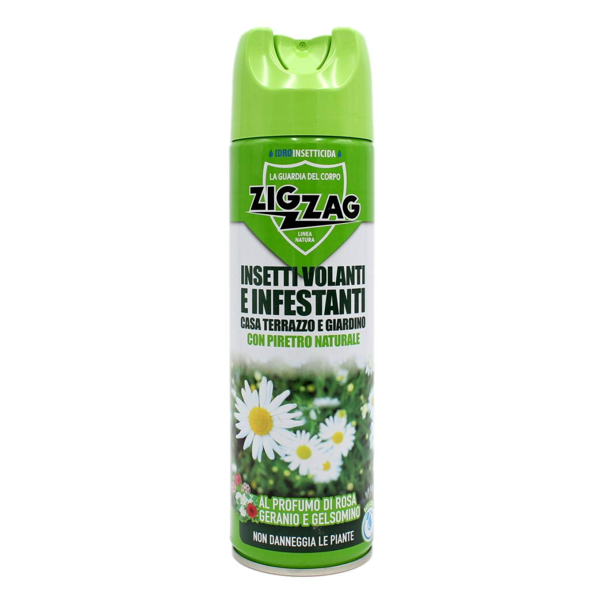ZIG ZAG IDROINSETTICIDA INSETTI VOLANTI E INFESTANTI CASA TERRAZZO E GIARDINO CON PIRETRO NATURALE 500 ML